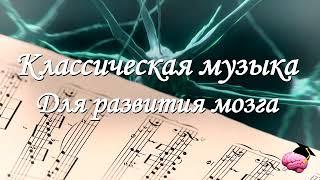 ♫ Классическая музыка для работы мозга   Моцарт и Бетховен для улучшения мозговой деятельности.